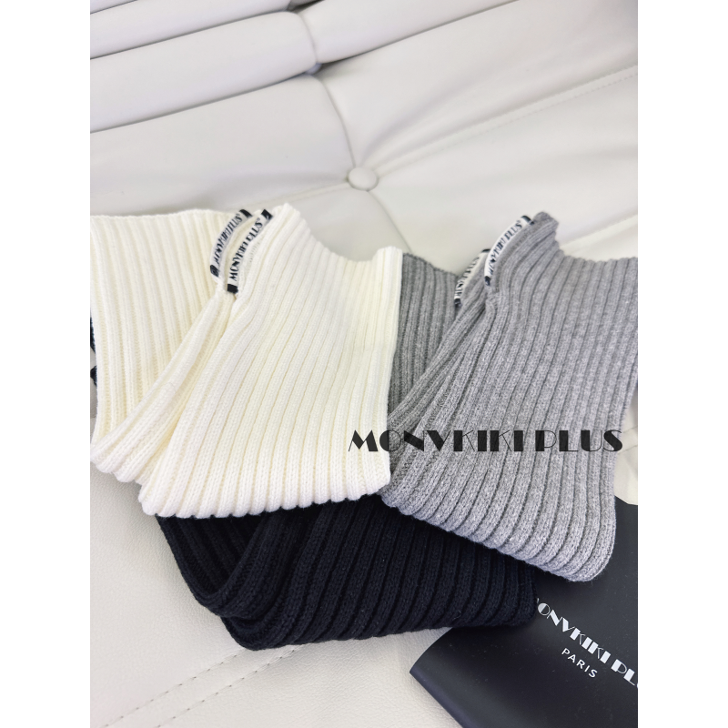 MoNvKiKiPlus5【洋气小腿堆堆袜】“60%棉”简约针织中筒袜甜美010