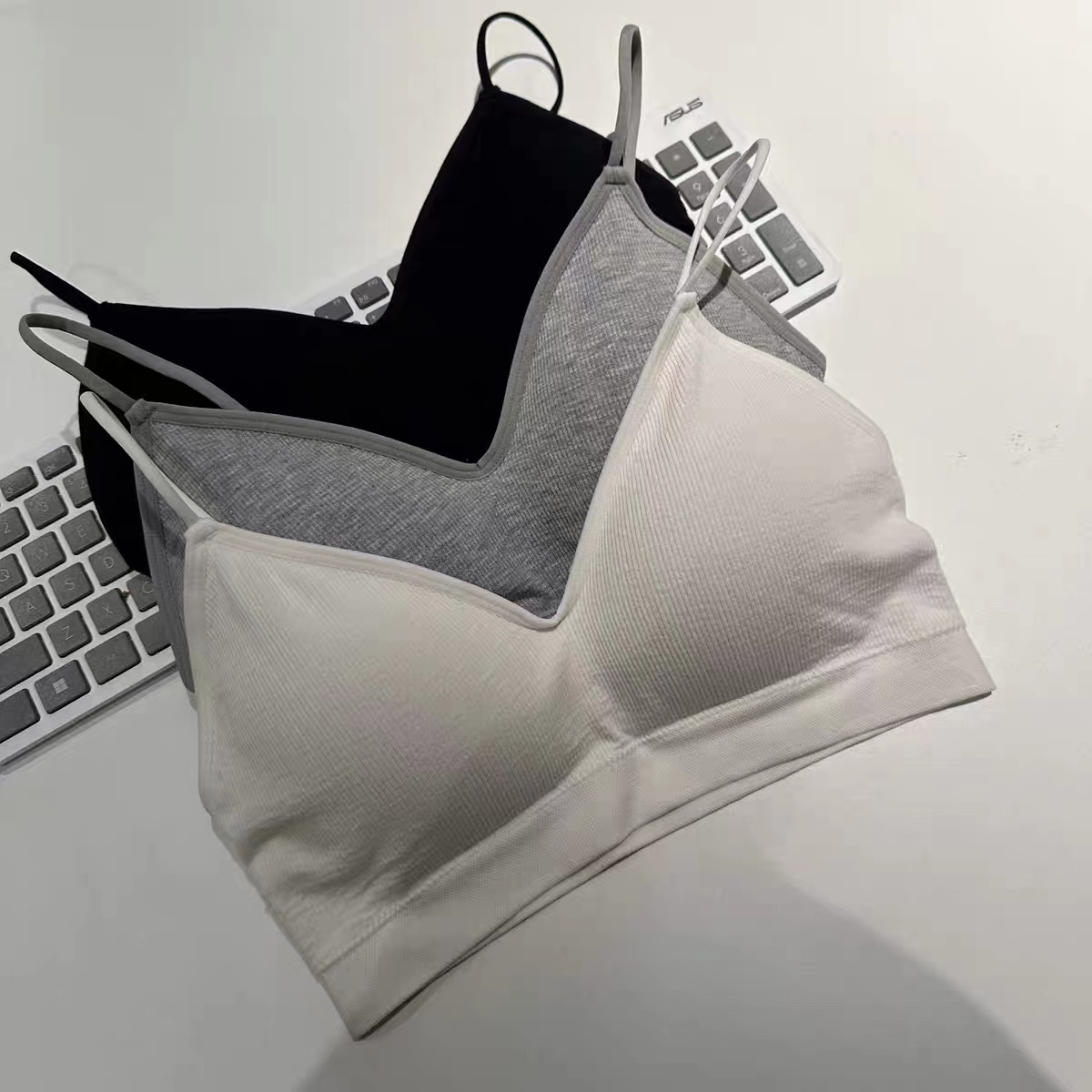 韩国正品代购/NO退换 舒适美背吊带