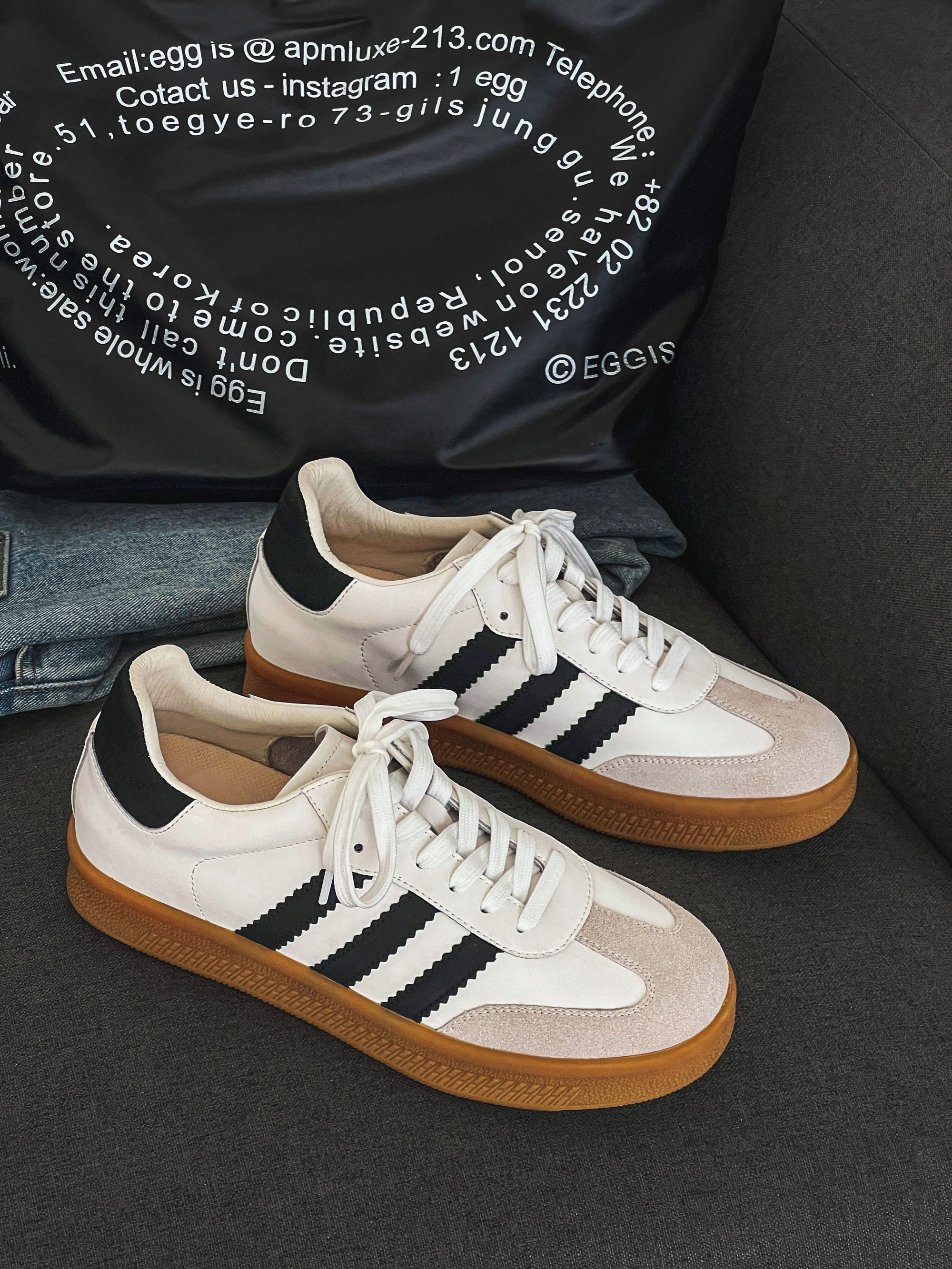 隐形增高6厘米T头鞋复古时尚经典百搭舒适板鞋德训鞋轻运动小白鞋