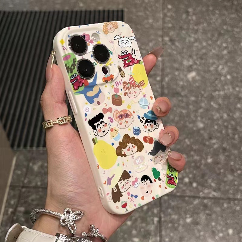 高级小新合集肤感褶皱苹果16promax手机壳15/14/13全包防摔11/xs7