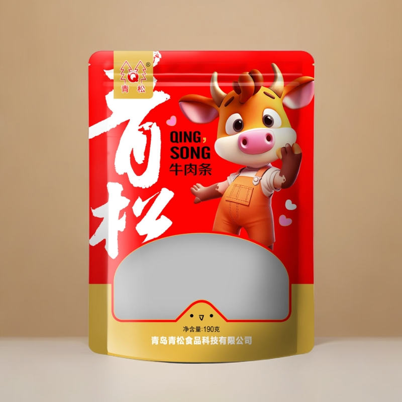 Q/青松牛肉条190g解馋办公室美味零食*1