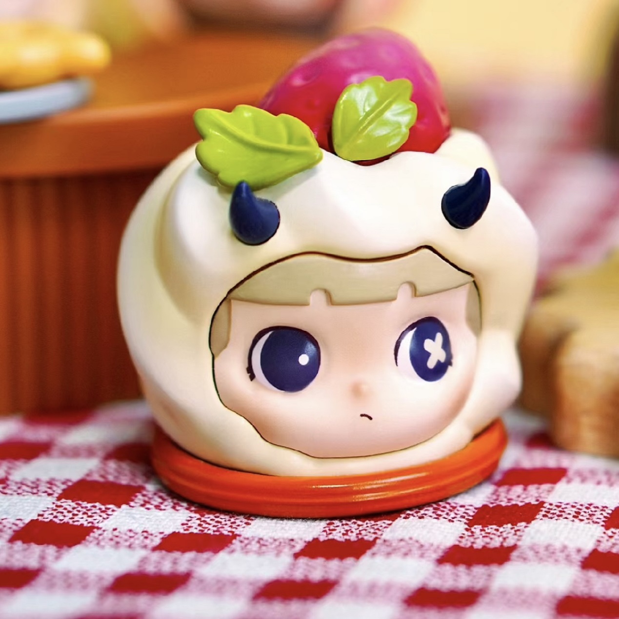 UNO萌萌小食仔系列盲盒萌粒潮玩玩偶摆件可爱少女手办