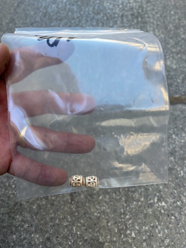 锌合金木质手链 扎古藏传古珠一线怼货