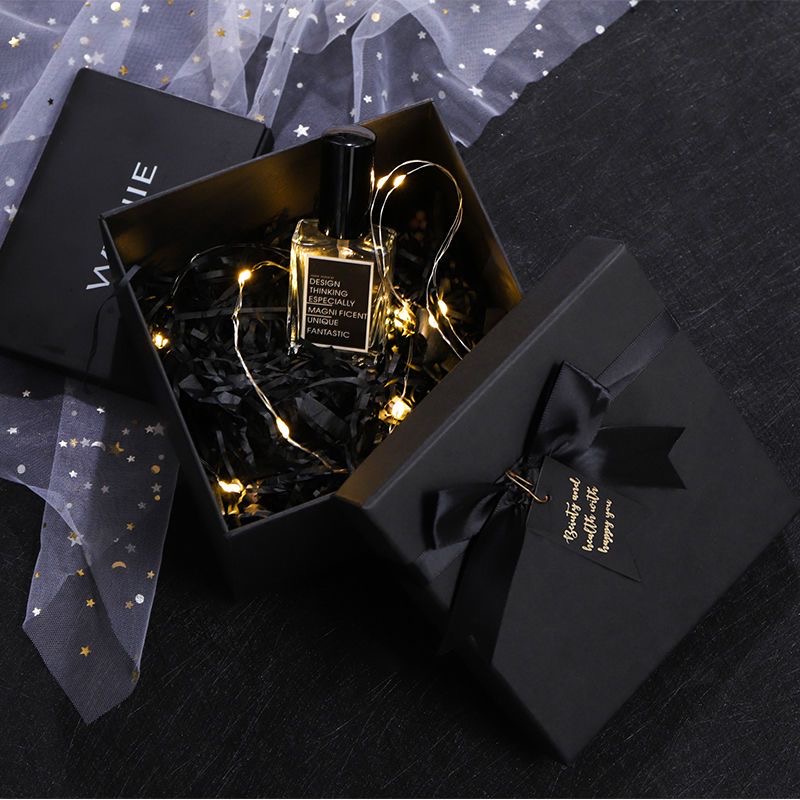 圣诞节七夕礼物盒Ins情人节520礼盒风大号包装盒礼品盒空盒子生日