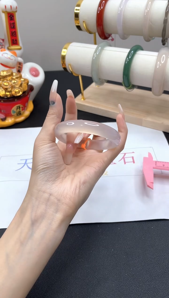 【闪购商品】玛瑙/玉髓手镯合金5455