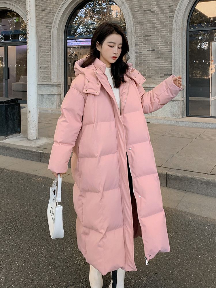 艾菜依羽绒服爆款羽绒女2023冬季爆款超长到脚踝高个子170加厚洋