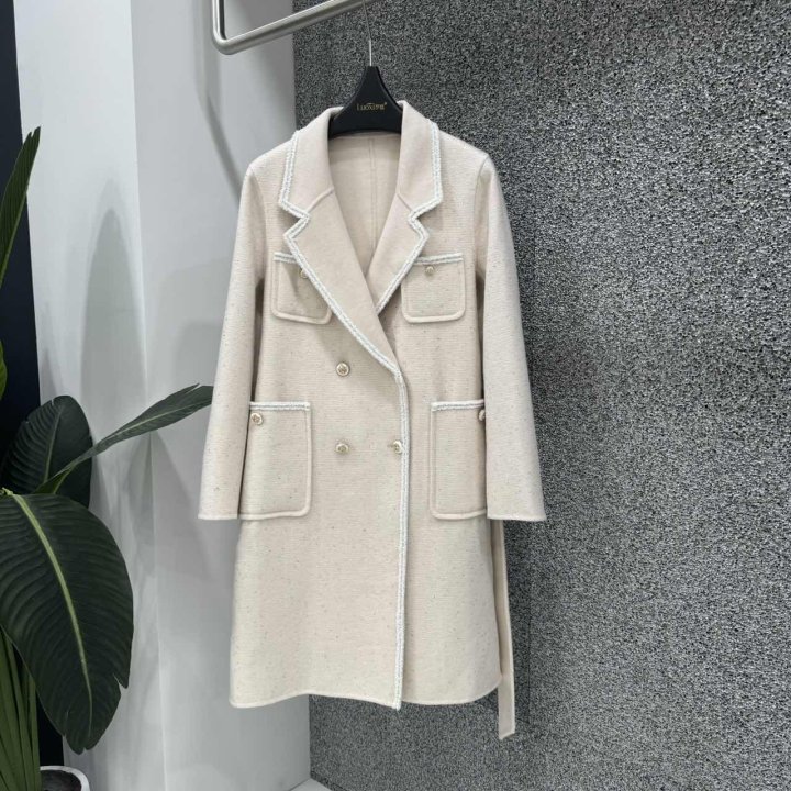 Luoxi/罗皙女装上衣气质白色时尚休闲女士毛呢 2009