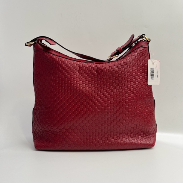 95新 GUCCI/古驰 红色单肩包82772