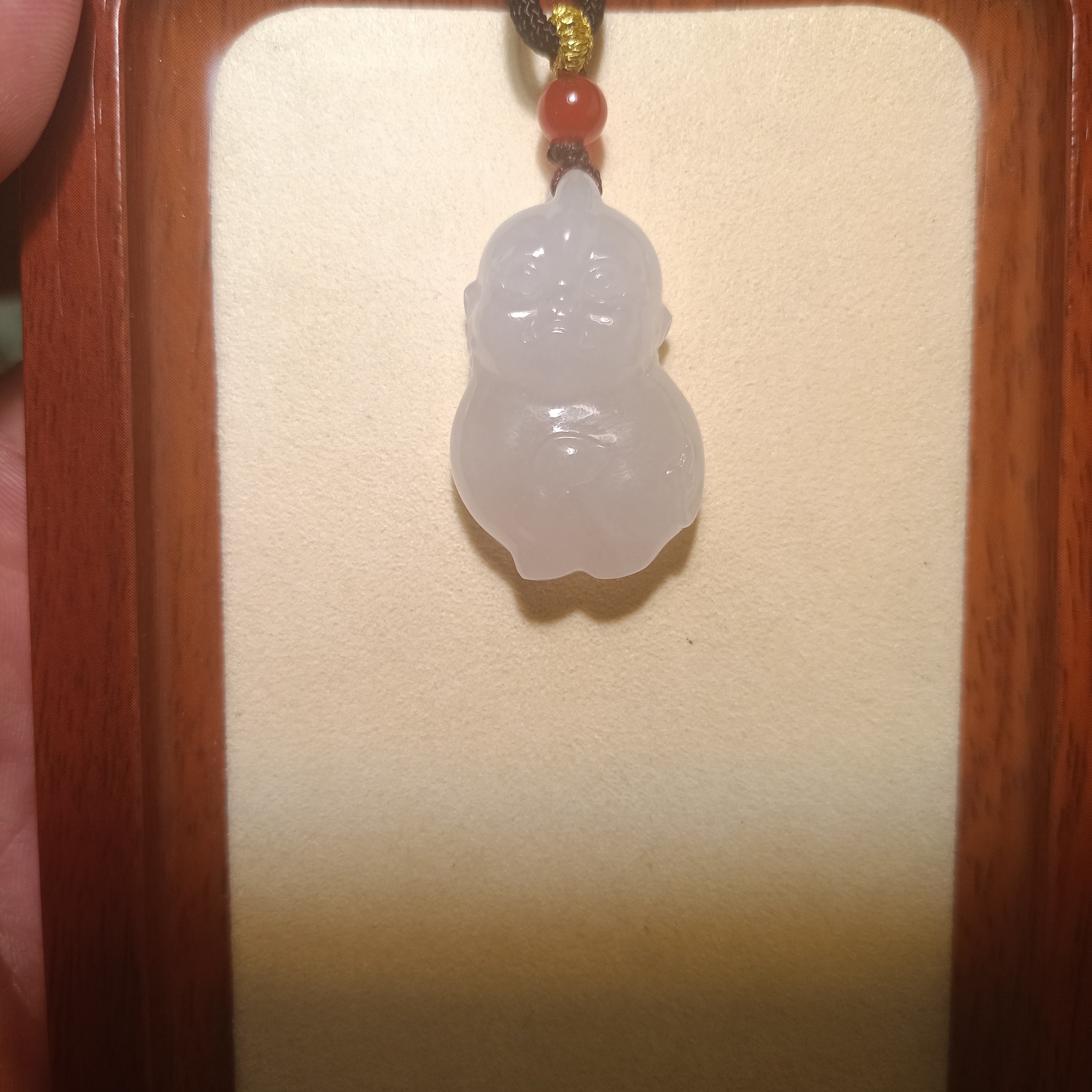 翡翠貔貅宝宝：天然翡翠缅甸A货招财进宝逍遥自在平安喜乐