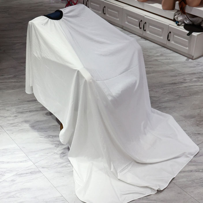 发闺蜜加大理发围布发廊专用剪发不沾发高档专业美发围裙潮透气