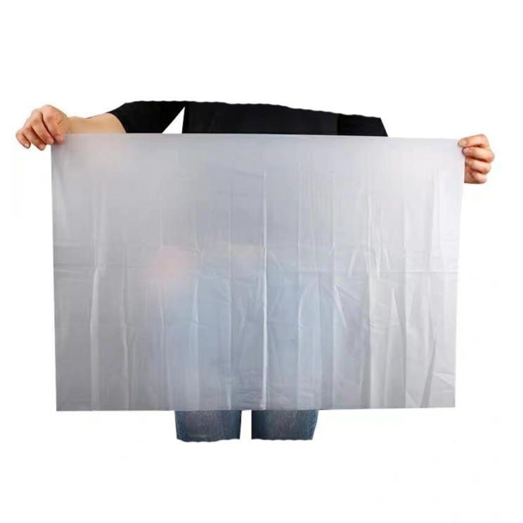 美发泰式洗头一次性防水隔水巾洗头隔水薄膜发廊垫肩披肩软薄膜