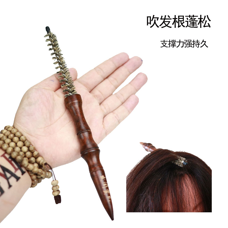发闺蜜美发造型小滚梳 细小发根蓬松圆滚梳 发短发空气刘海梳子