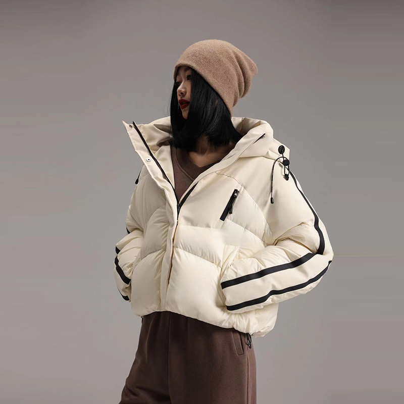 【亚亚专属】冬季短款时尚潮流保暖连帽羽绒服YHE211084G