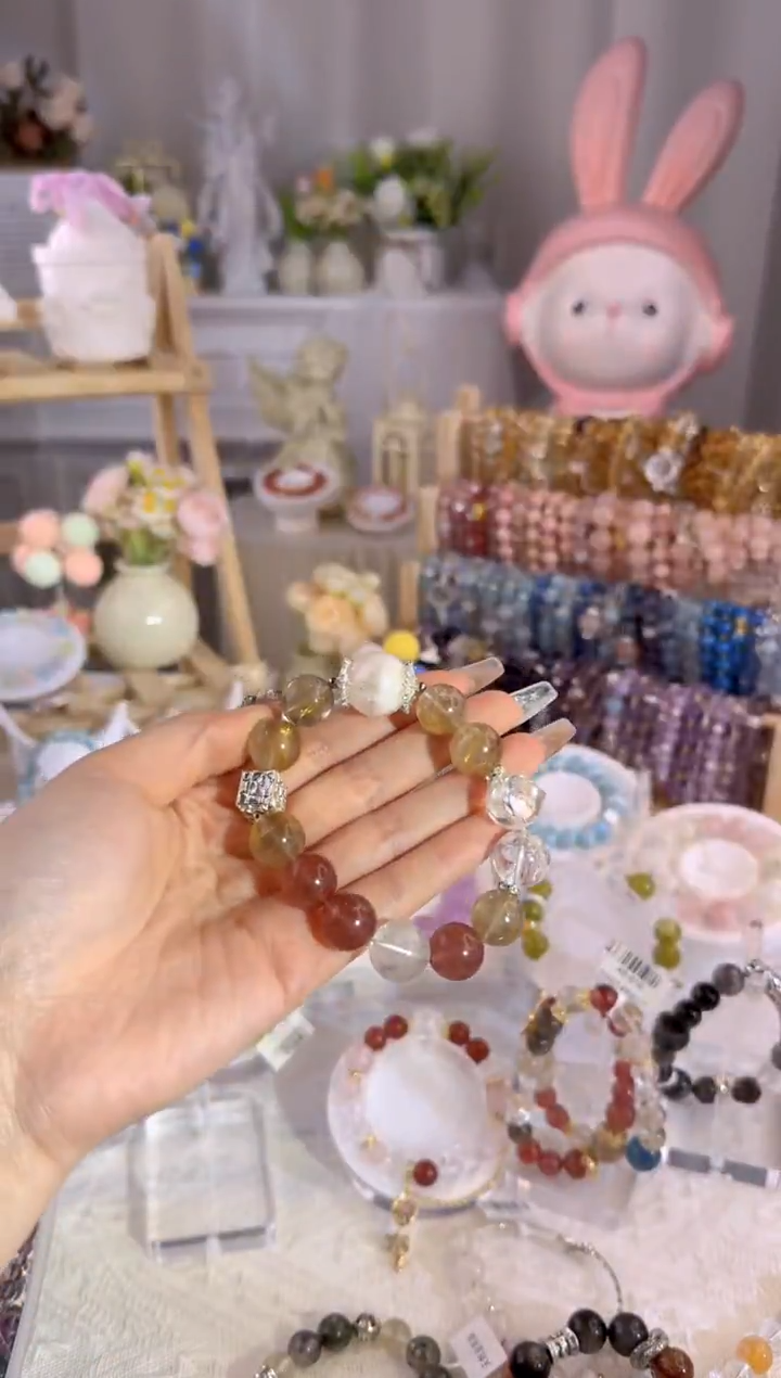 【闪购商品】水晶手链未镶嵌颜色微差多样性发货