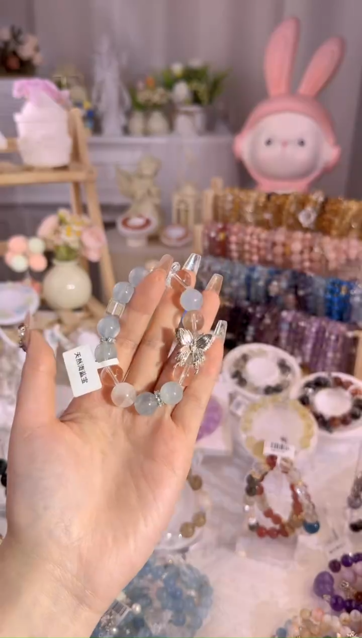 【闪购商品】水晶手链未镶嵌颜色微差多样性发货