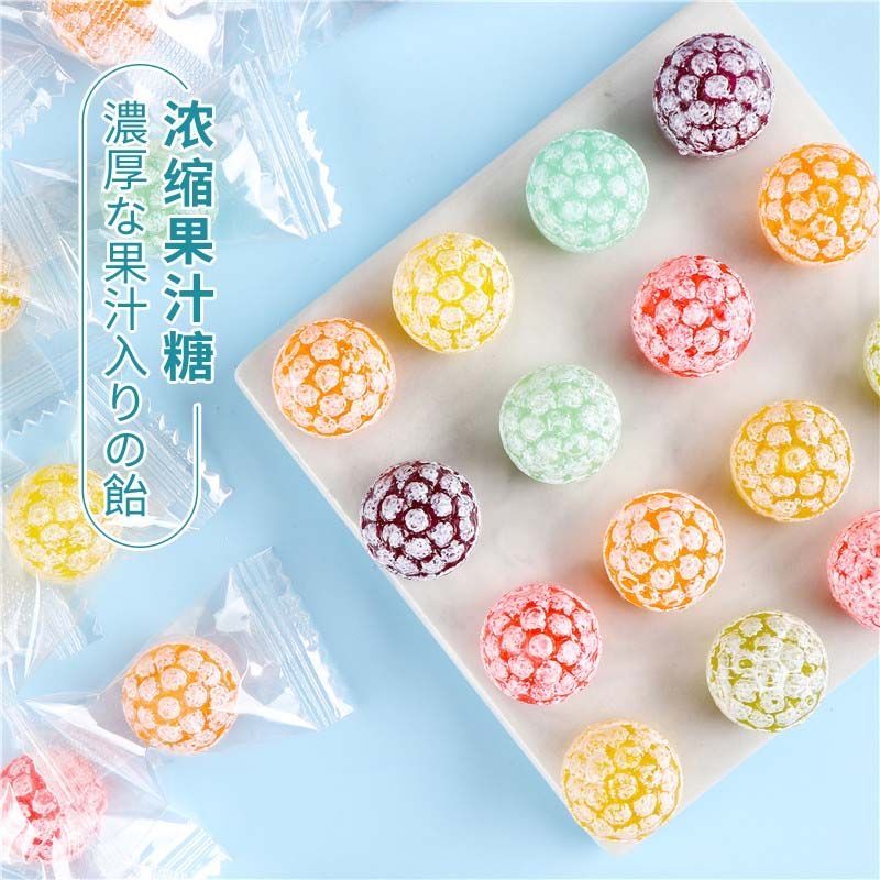 花瓣水果硬糖高颜值酸甜什锦味混合糖果儿童零食结婚喜糖散装批发