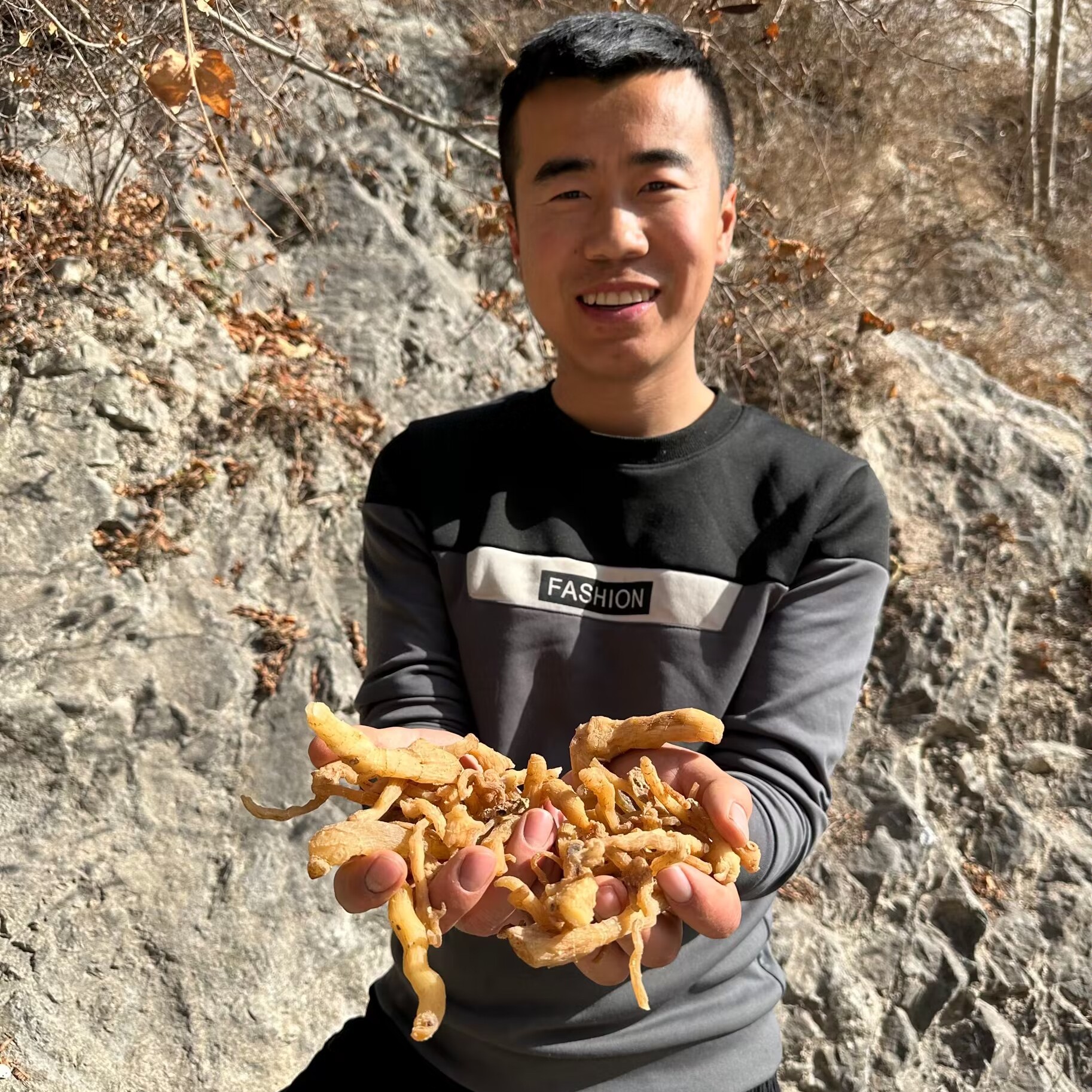 野玉竹已煮过晒干 大山采挖非种植250克