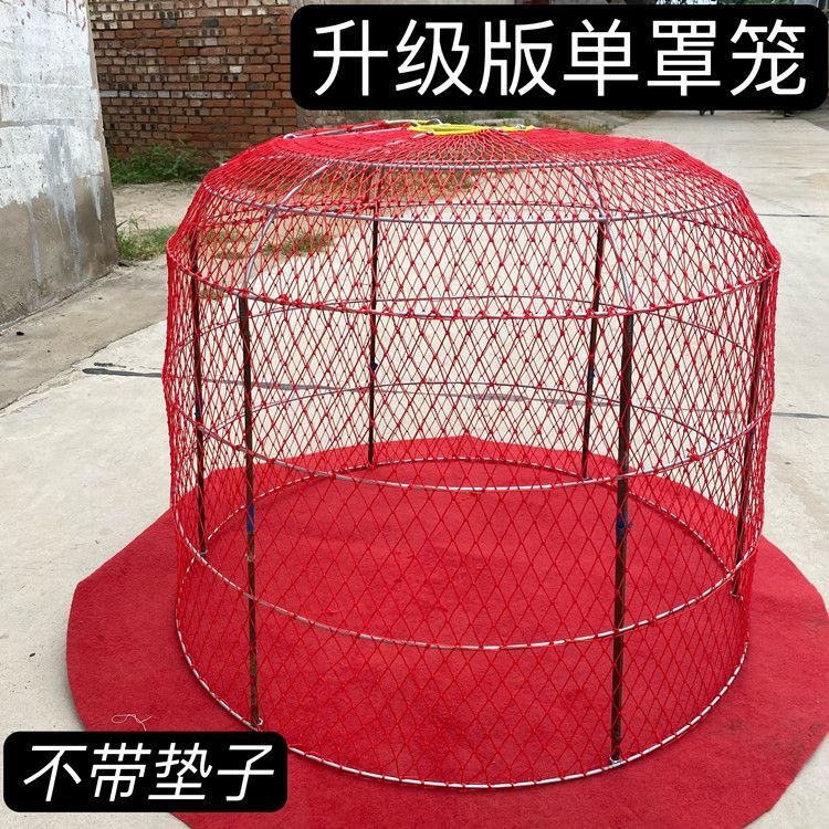 斗鸡用品 单层罩笼 鸡笼子  单笼 折叠跑笼 组装笼  斗鸡训练家用