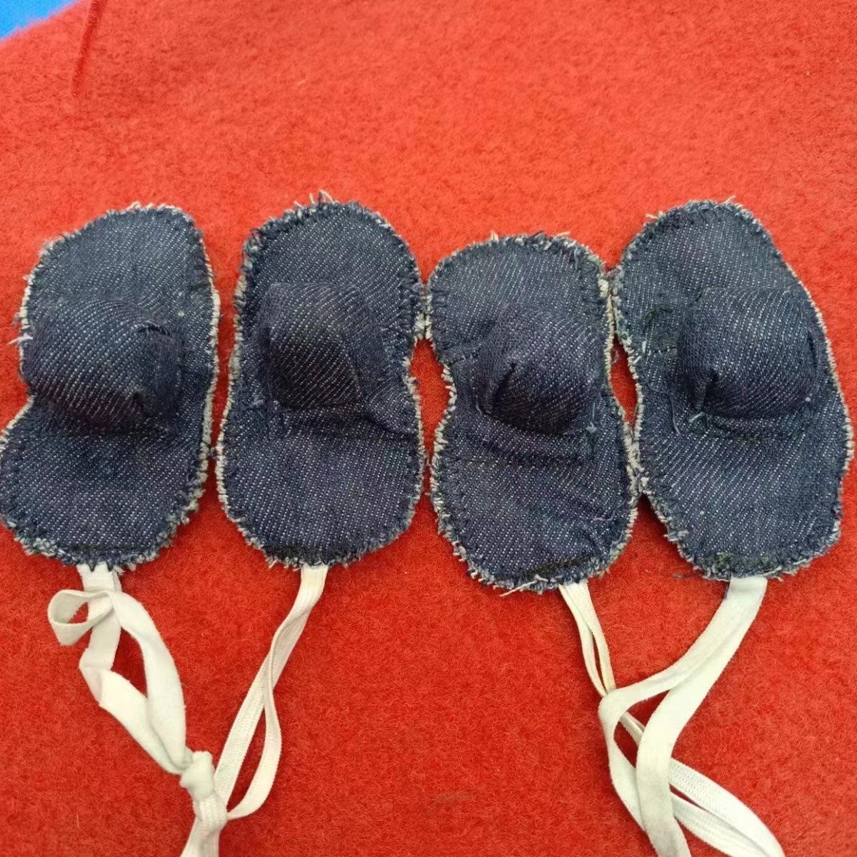 斗鸡训练拐套嘴套帆布护具护拐护嘴用品斗鸡战斗训练必备品