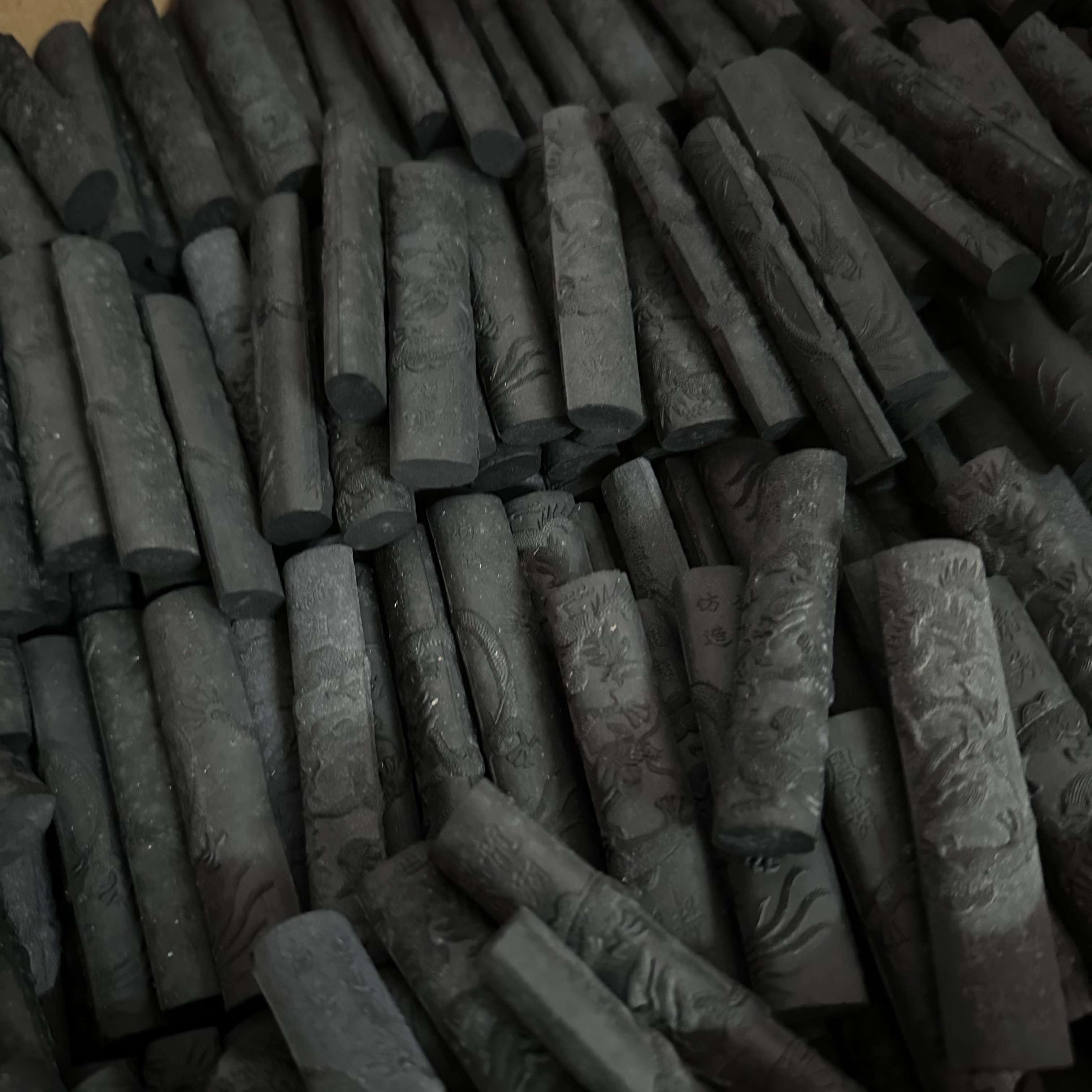 80年代 15克8条小龙凤墨条