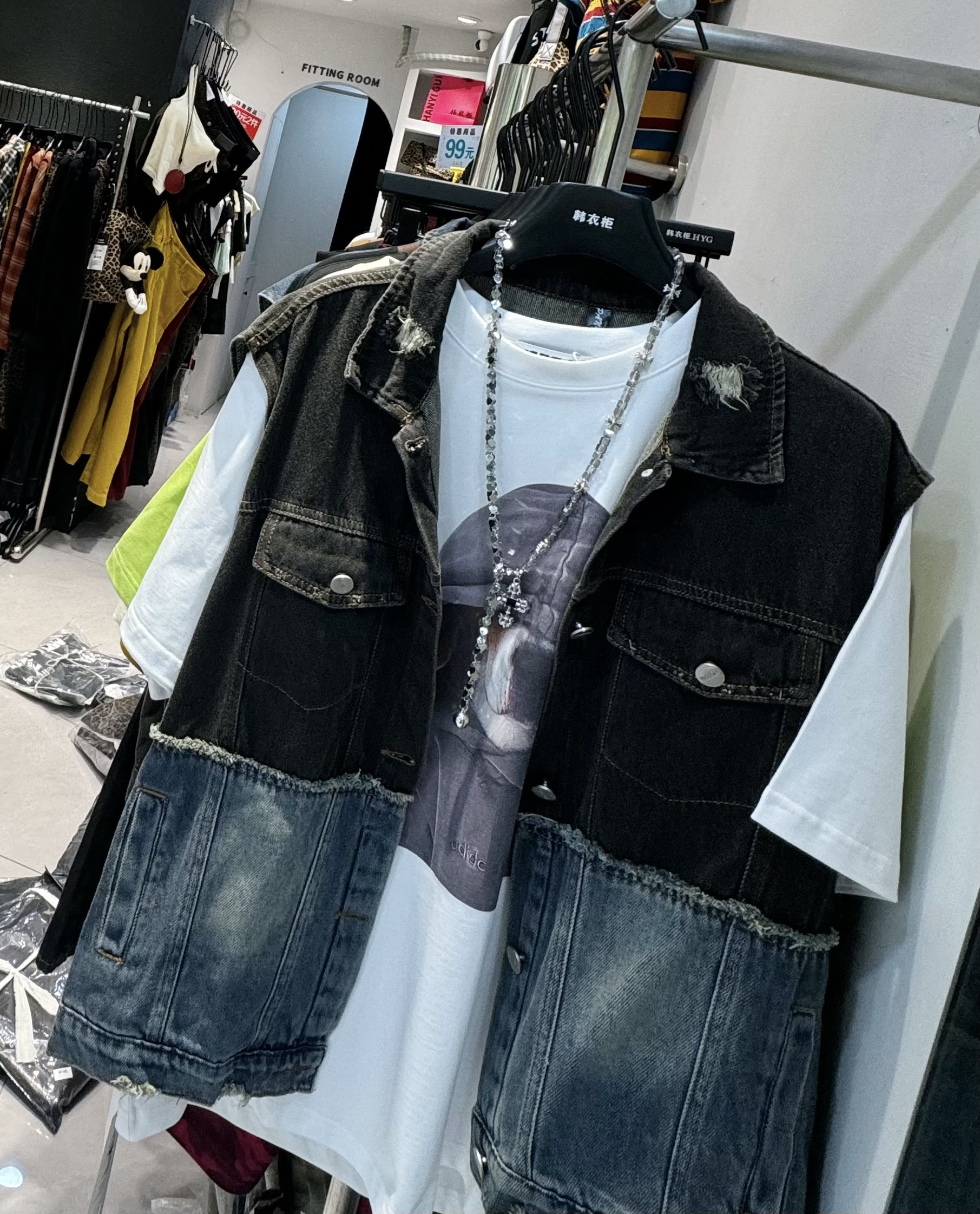 HYG牛仔马甲休闲百搭款