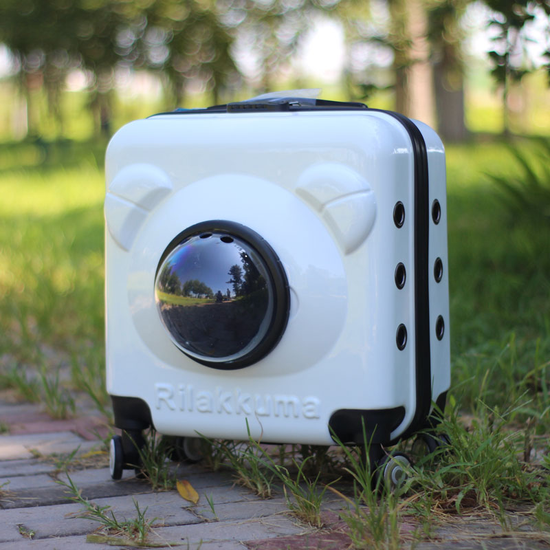 宠物行李箱透气拉杆箱时尚可爱外出便携舒适轻便透气背包出行舒适