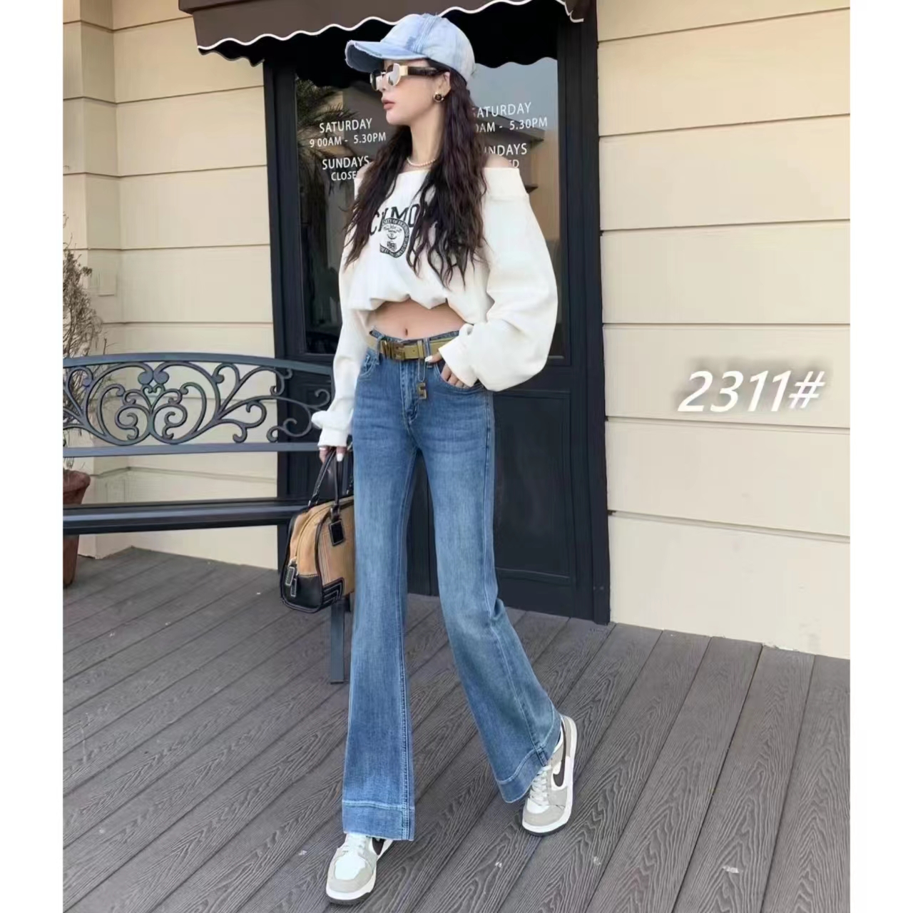 夏季新款牛仔裤显瘦时尚百搭