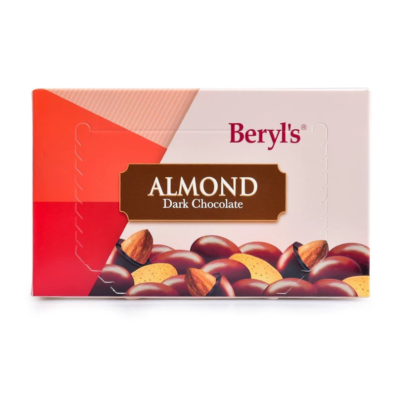 倍乐思烘焙扁桃仁夹心黑巧克力