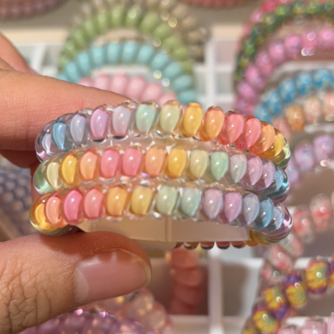 M码电话线发圈三根(自选)联系客服要颜色图