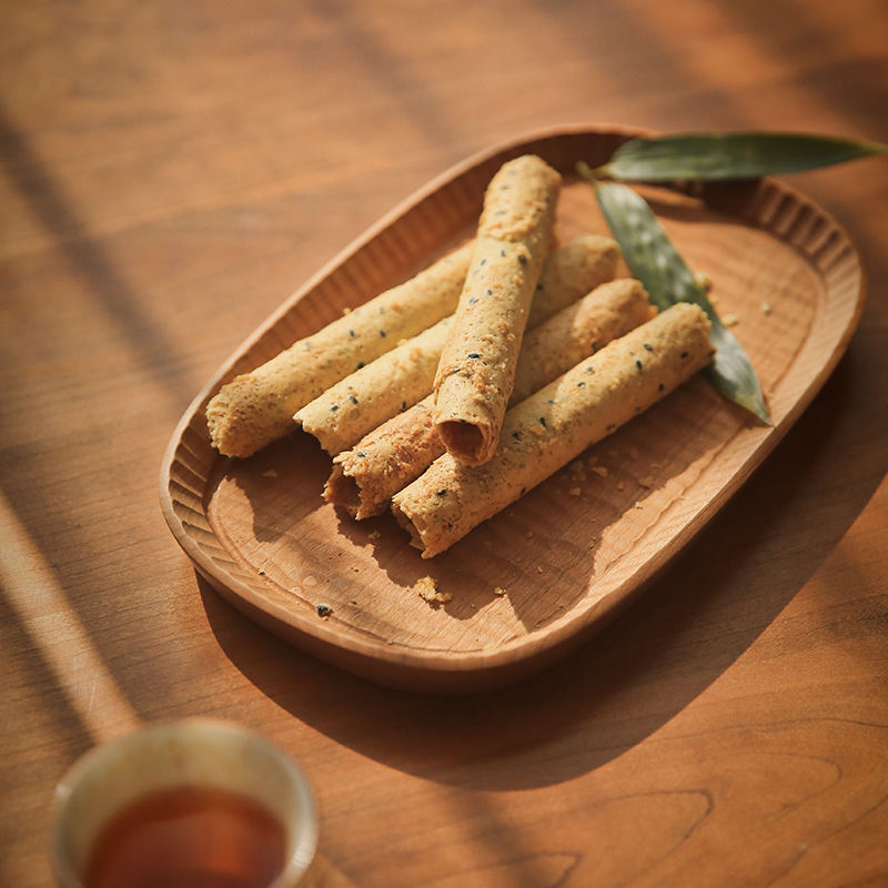 手工蛋卷零食小吃点心特产糕点独立包装经典优选酥脆口感饼干奶香