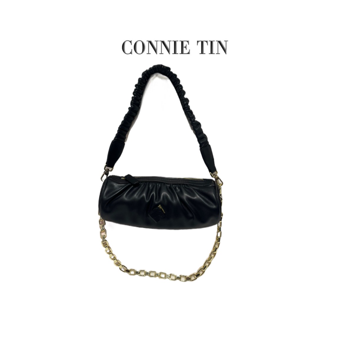 CONNIE TIN  潮牌真皮枕头包