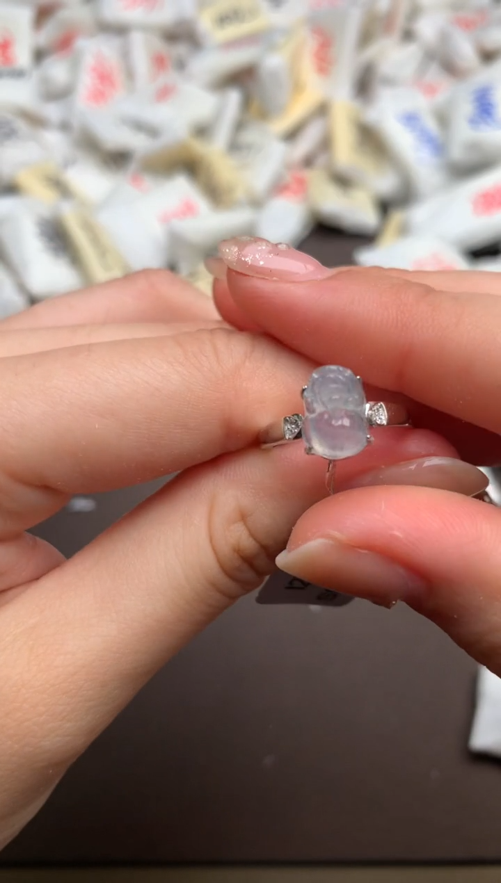 【闪购商品】翡翠戒指/指环银S925镶嵌一