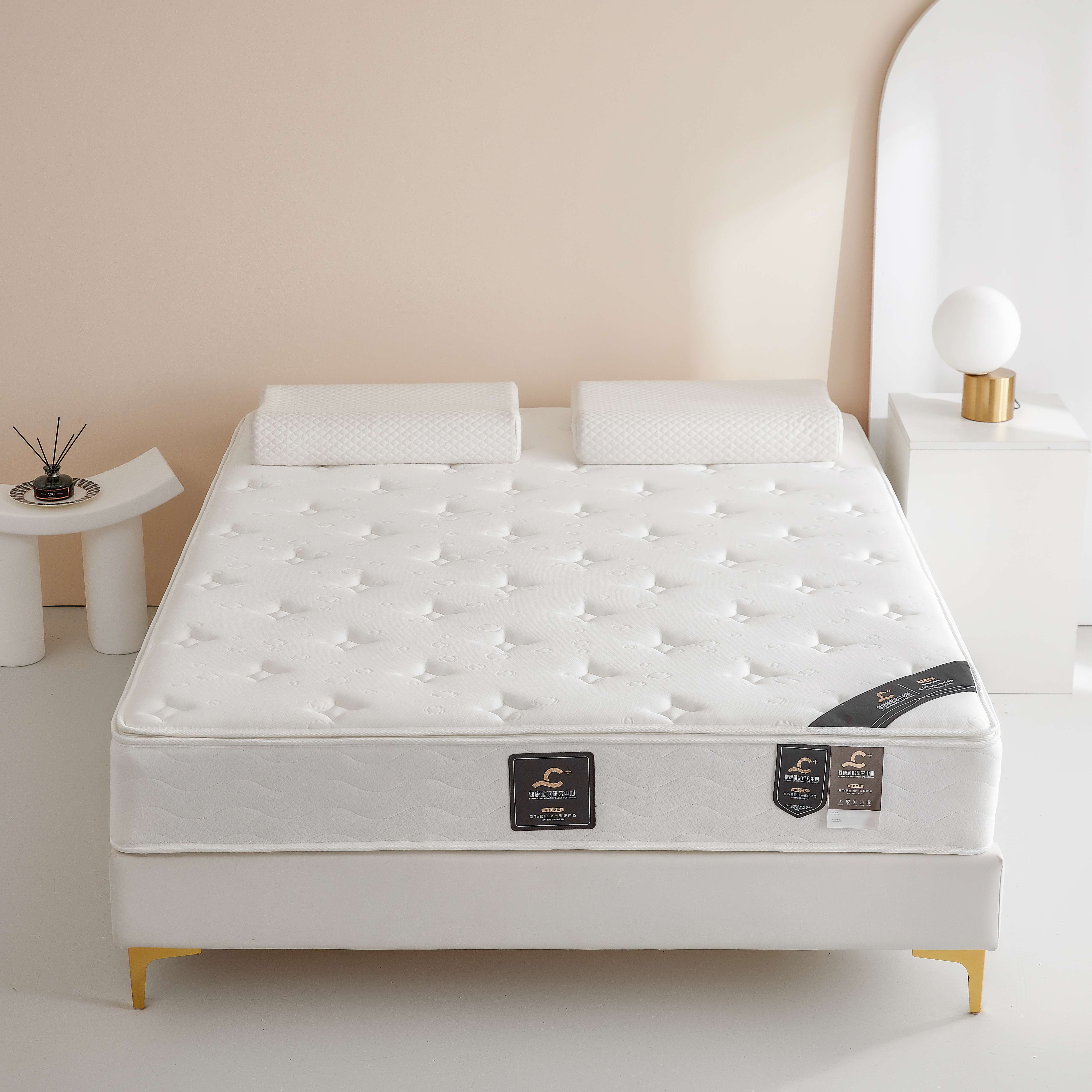 橙品有家柏悦-乳胶椰棕弹簧床垫 中通送货上门