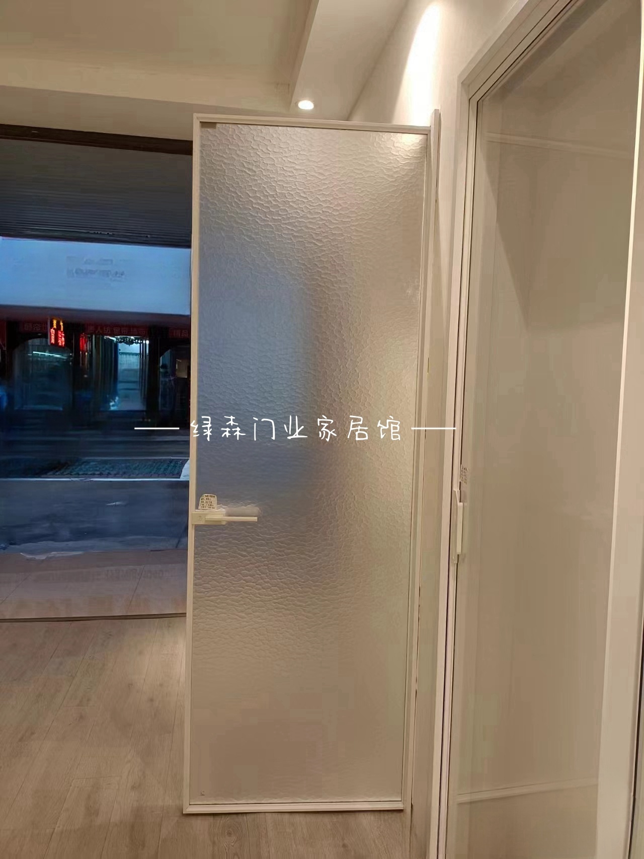 极简卫生间门钛镁合金定制双层工艺玻璃门隐形合页厨房平开门