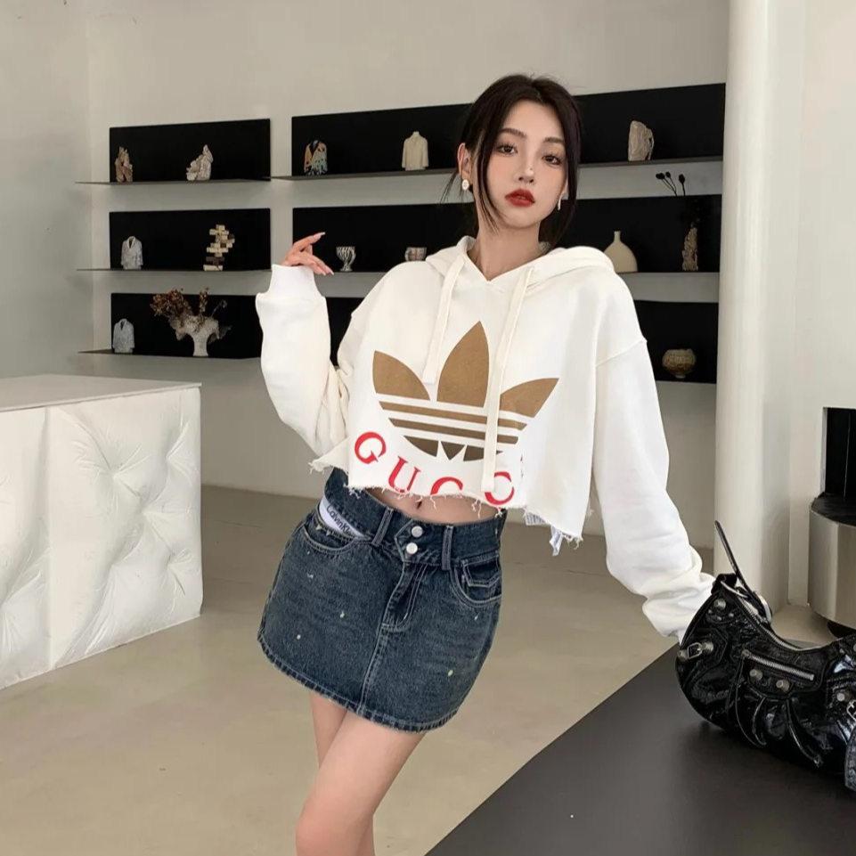 未使用 GUCCI/古驰 联名款短款卫衣
