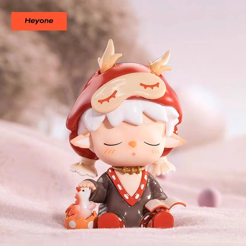 【拆盒】正版黑玩Heyone MINI-奇怪的朋友系列手办盲盒摆件