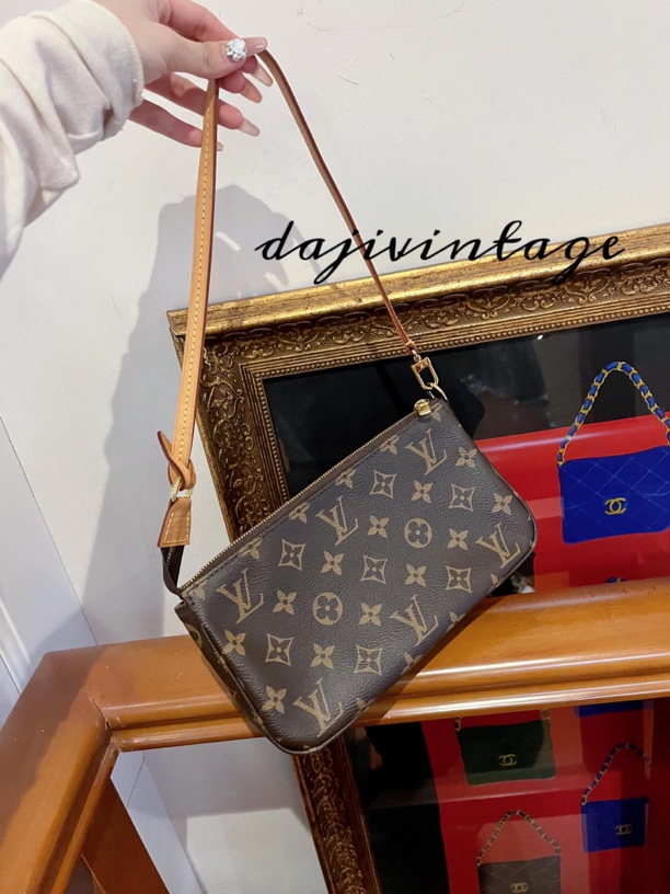 95新  大吉中古/LV麻将单肩包