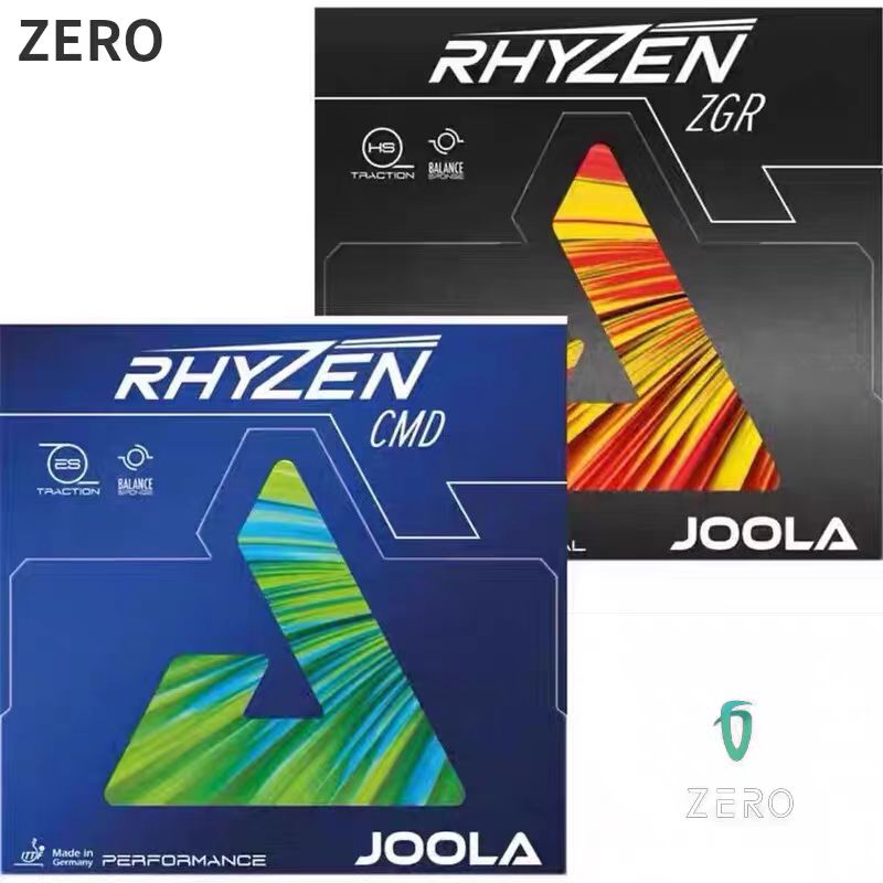 JOOLA/尤拉优拉雷鸣zgr原装反胶套胶RHYZEN雷鸣ZGR乒乓球黑色弹性