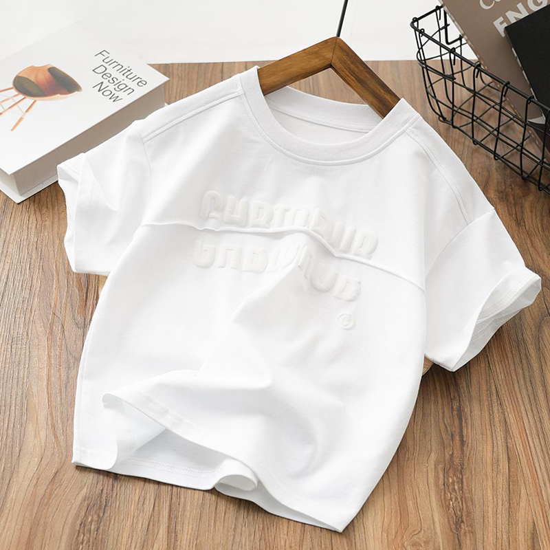 童装男童短袖t恤夏季儿童夏装男孩半袖上衣韩版洋气大童衣服薄款