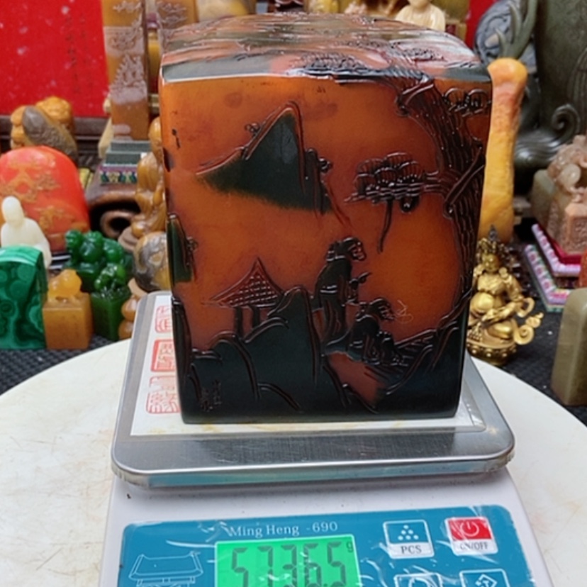 【闪购商品】书法森**剧寿山石