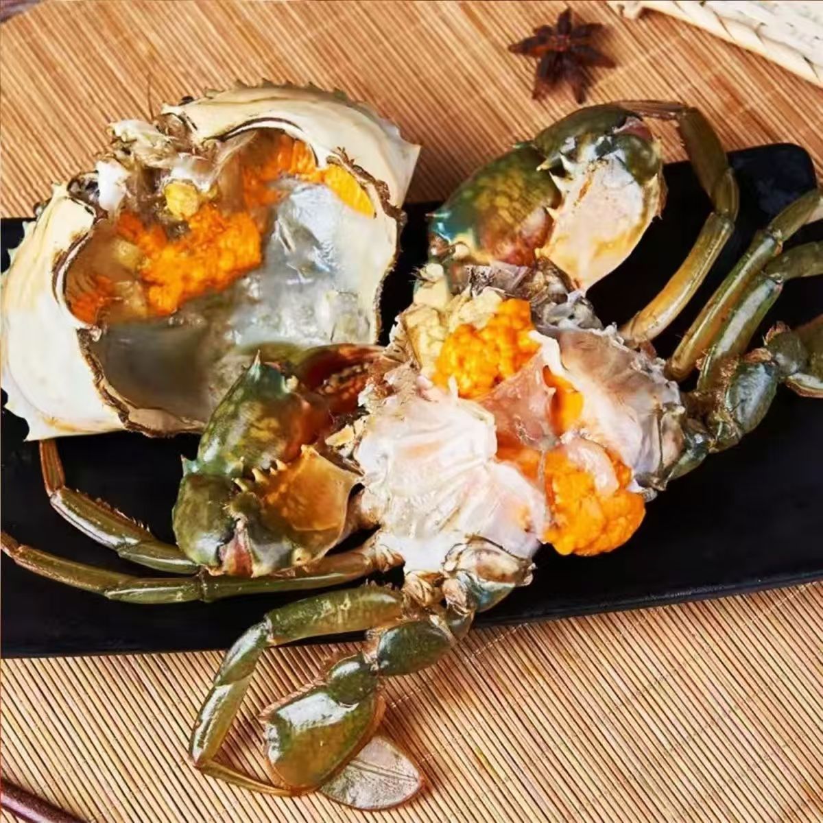 【福建省包活】大红膏鲟 母蟹 膏多肉满 顺丰包邮 [勿放冰箱]