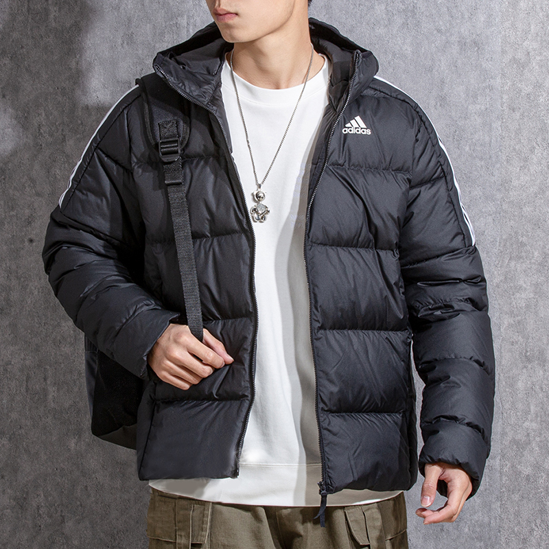 ADIDAS阿迪达斯羽绒服男冬季新款加厚保暖运动上衣休闲外套GT9141