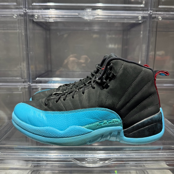 90新  42码 二手 原盒 塑料配件瑕疵 AJ12伽马蓝 