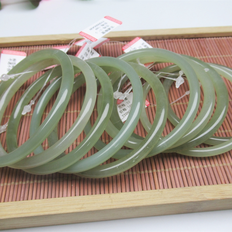 天然玉石和田玉细条手镯   多样性发货 拍一发一