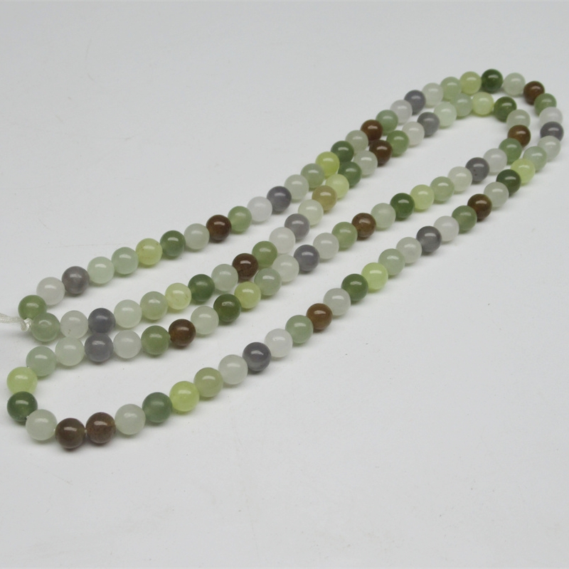 天然玉石新疆和田玉多宝手链108手饰手持女款正品百搭纯手工长链