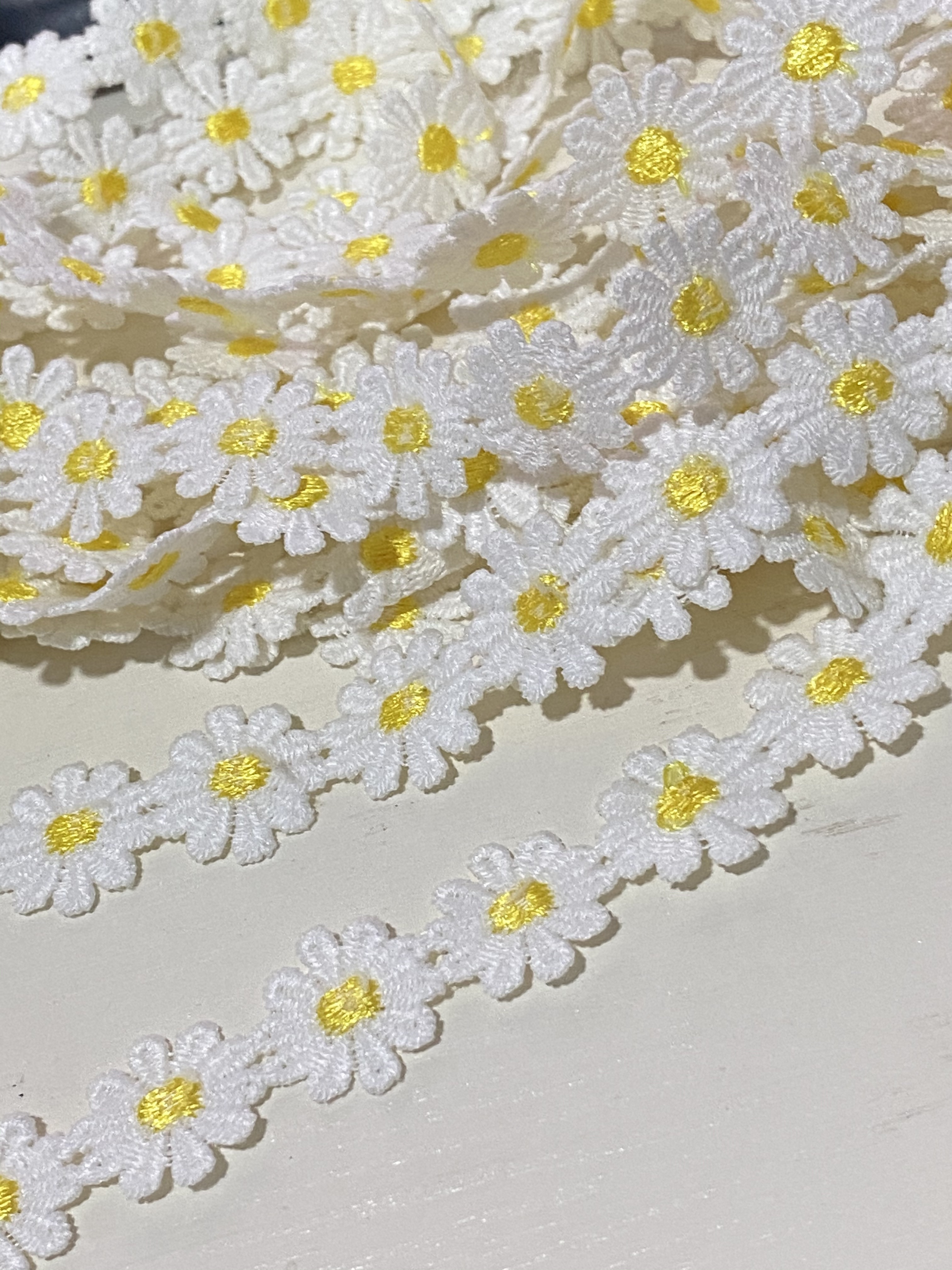 窗帘，窗帘辅料制作，小黄花花边