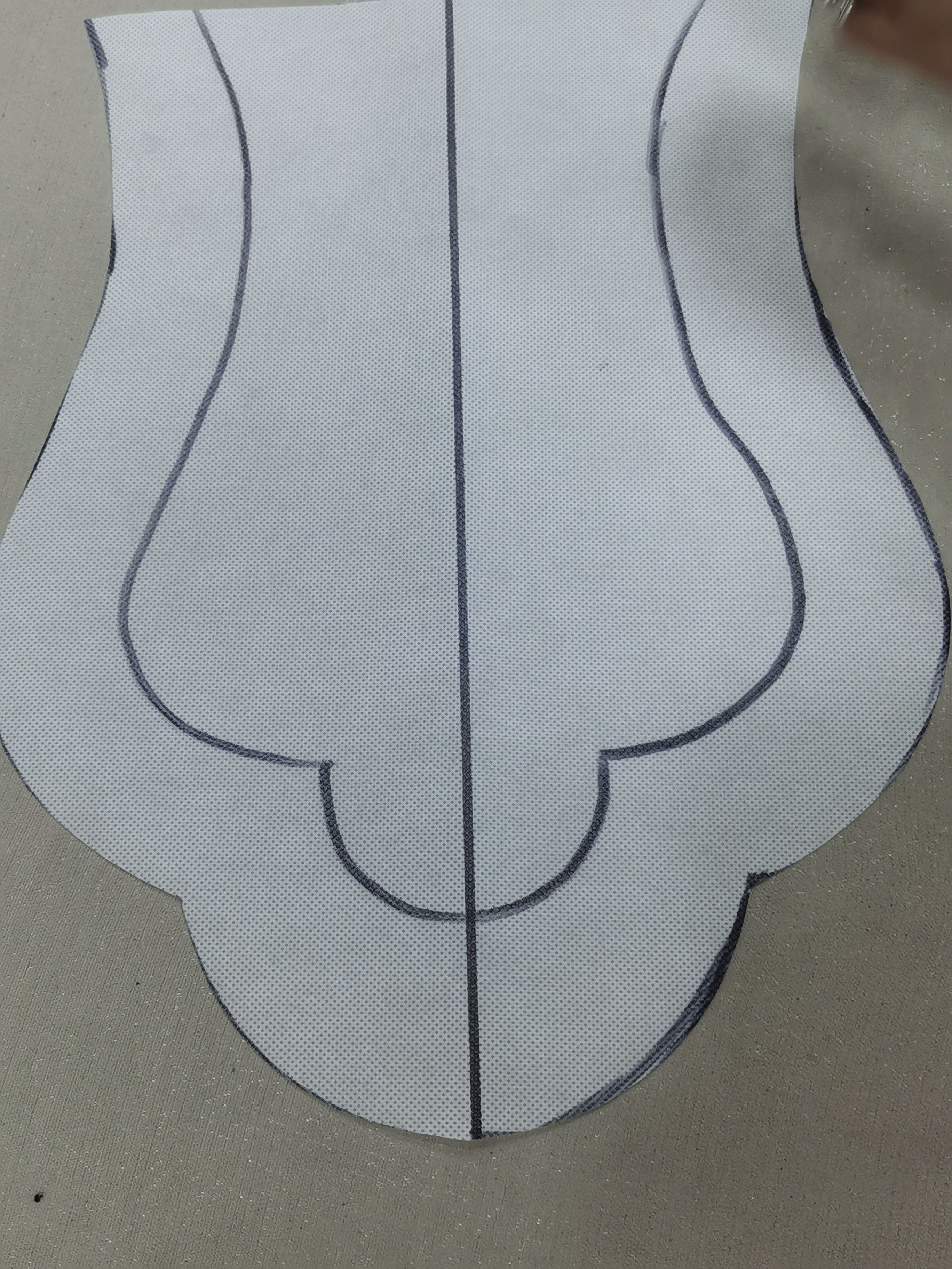 窗帘模板，窗帘制作模板，假双层制作