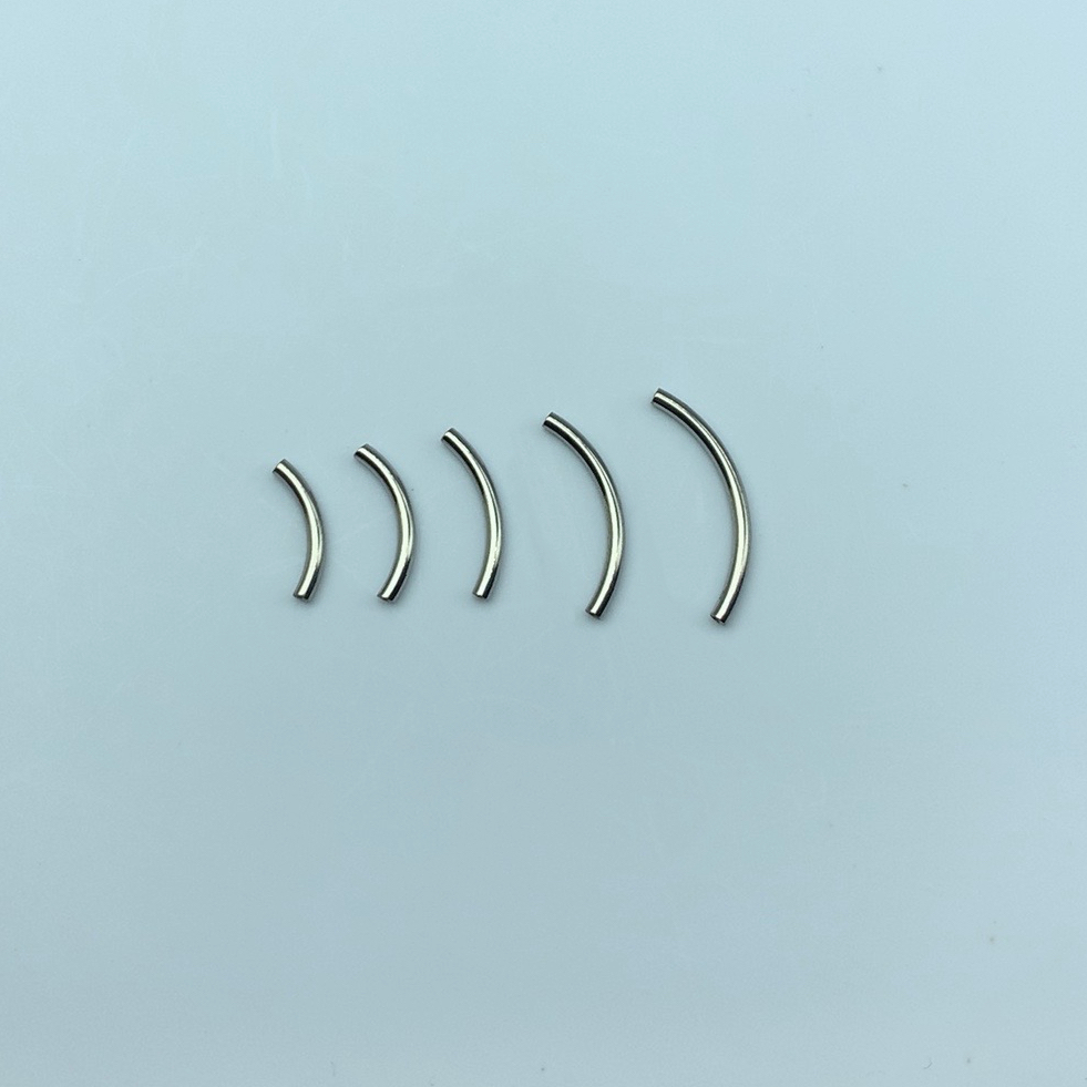 合金耳饰  F136钛合金 内牙弯杆  0.9牙口 眉钉 rook钉 个性 时尚