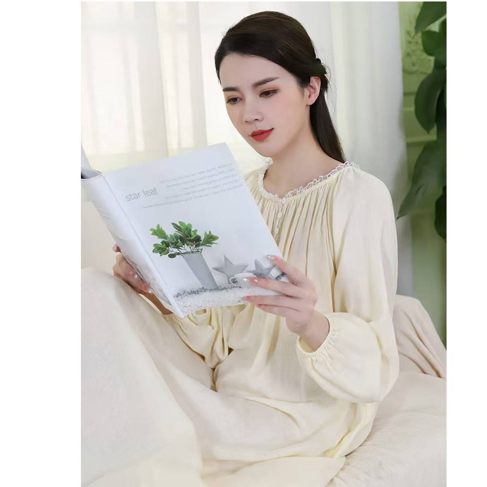 【大掌柜同款】又见山水 双层纱睡衣