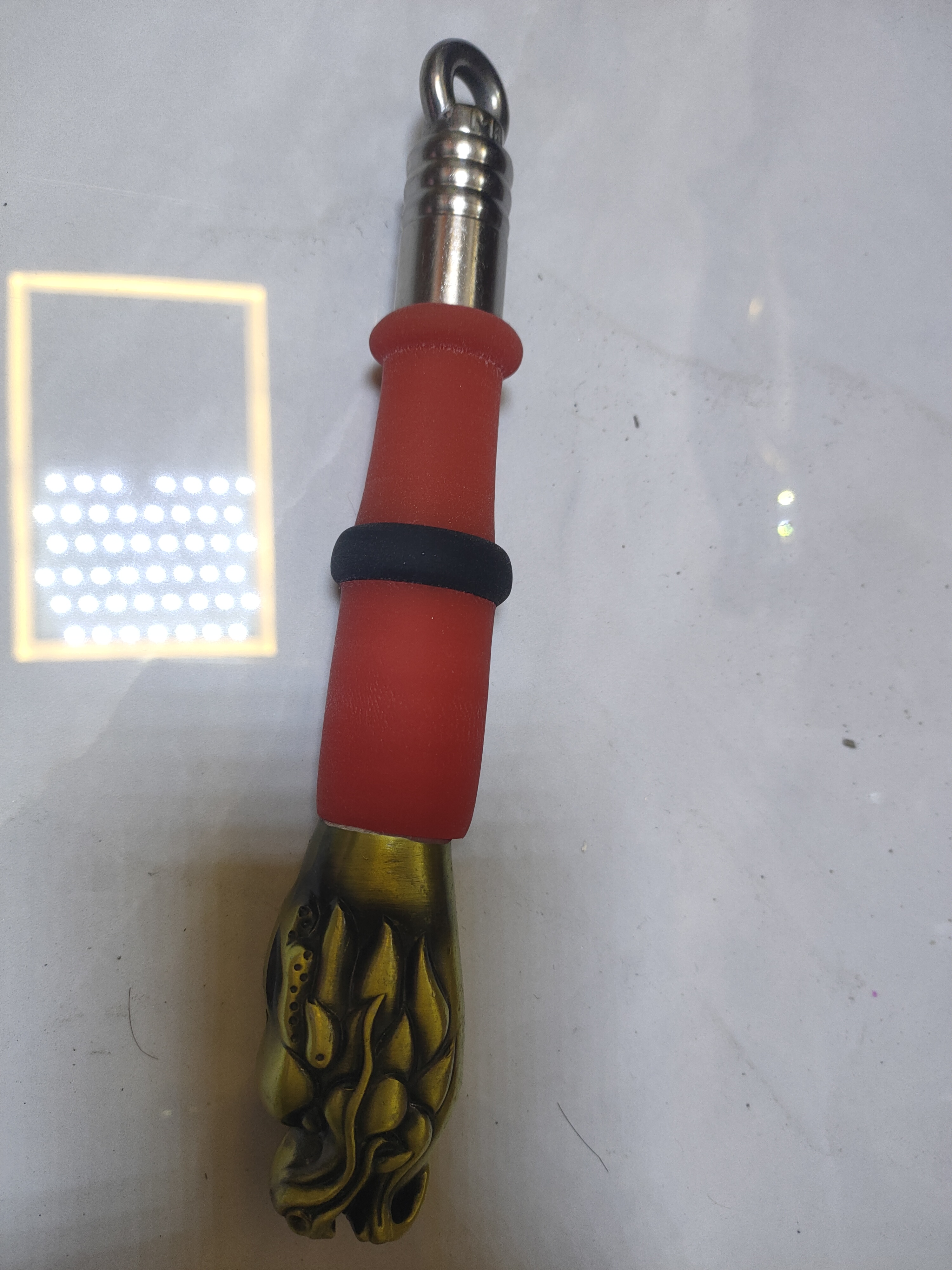 牛筋龙头手柄，带轴